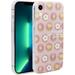Phone Case for iPhone XR Kawaii TPU Bumpers Back Phone Cover for Women Cute Pink & Yellow Floral Flower iPhone Case for iPhone XR (6.1 inch)