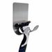 2Pcs Stainless Steel Razor Hook Free of Punch Key Power Storage Hook Coat Hat Hanger Size M Silver