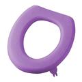 Nomeni Bathroom Accessories 1Pcs Reusable Toilet Seat Bathroom Toilet Seat Cover Pads with Handle Waterproof Eva Soft Pad Self Adhesive Toilet Seat Cover Pads Toilet Seat Cover A