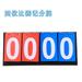 DEWIN Digital Scoreboards Snooker Score Portable Flip Sports Scoreboard Score Counter for Table Tennis Basketball (4 Digit Red+Blue)