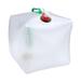 Up to 30% off Kitchen Uhuya Outdoor Camping Folding Bucket Transparent Plastic Folding Water Bag Large Capacity PVC Water Bottle Drinking Water Bag