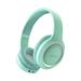 Christmas Savings! SHENGXINY Over Ear Headphones Wireless Clearance Bluetooth Earphones Headphones Stereo Phones Wireless Gaming Gifts Earphones Universal Foldable Bluetooth 5.1 Mint Green