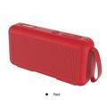 Portable Wireless Speaker Stereo Bluetooth 5.0 HiFi Sound Creative Graffiti Stereo Red Mini Sound Box for Outdoors