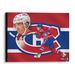 Cole Caufield Montreal Canadiens Unsigned 20" x 24" Canvas Giclee Print - Art by Brian Konnick