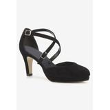 Women's Pammy Pump by Ros Hommerson in Black Suede (Size 13 M)