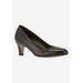 Wide Width Women's Joy Ii Pump by Ros Hommerson in Black Leather (Size 11 W)