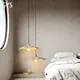 Plafonnier LED Suspendu au Design Artistique Luminaire Décoratif de Plafond Idéal pour une Chambre