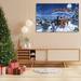 The Holiday Aisle® Santa In Sledge w/ Cute Animals Canvas | 12 H x 18 W x 1.5 D in | Wayfair 6375B7CF50D541999E869DFFEB308BD7