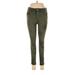 Zara Jeggings - High Rise: Green Bottoms - Women's Size 6 - Dark Wash