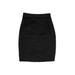H&M Casual Mini Skirt Mini: Black Print Bottoms - Women's Size 2