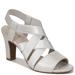 LifeStride Charlotte - Womens 8 Silver Sandal Medium