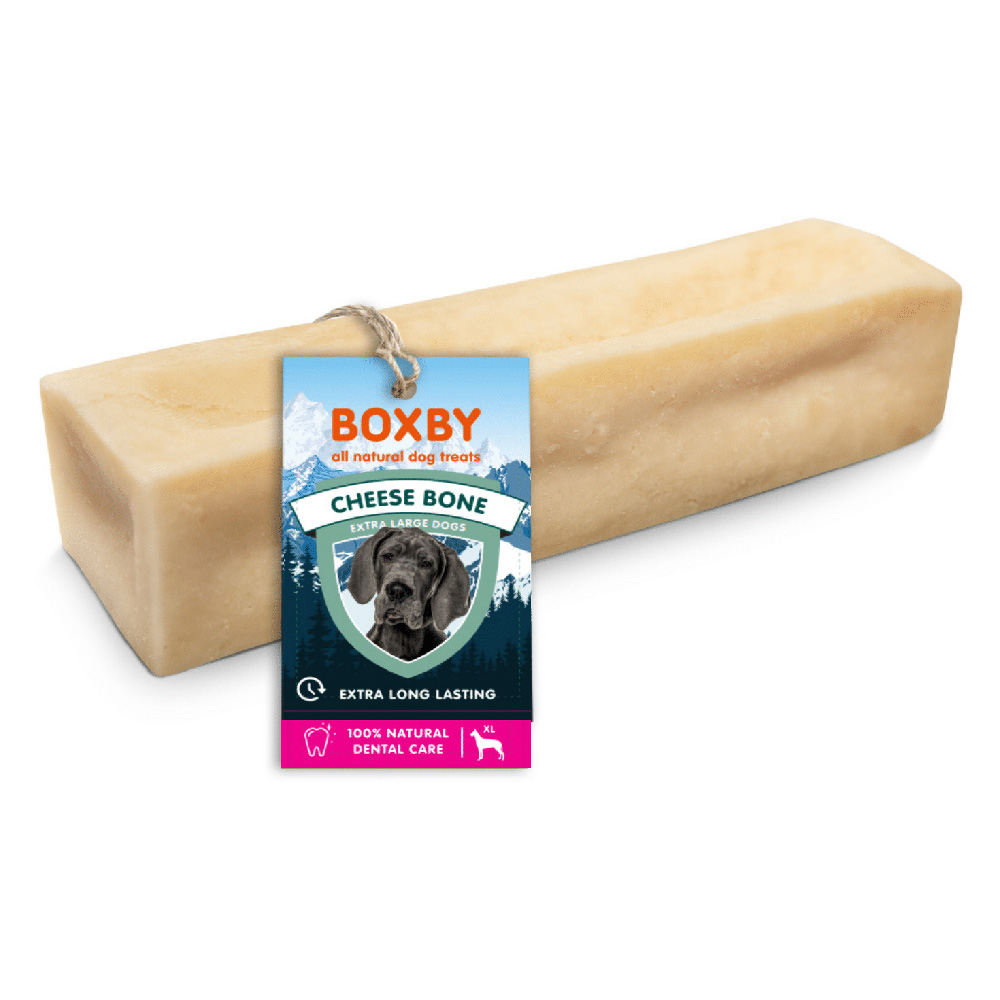 Boxby Cheese Bone Snack per cane - cani grandi (>40 kg)