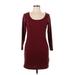 Old Navy Casual Dress - Sweater Dress: Burgundy Dresses - New - Women's Size Large Petite