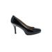 Tahari Heels: Pumps Stilleto Cocktail Party Black Print Shoes - Women's Size 7 - Round Toe