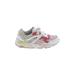 Puma Sneakers: Pink Print Shoes - Women's Size 5 1/2 - Almond Toe