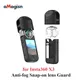 aMagisn Anti-fog Snap-on lens Guard Compatible with aMagisn Silicone case For Insta 360 X 3
