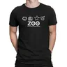 Zoo TV Merchandise Men T Shirt U2 Rock Band Cool Tee Shirt Short Sleeve Crew Neck T-Shirt Pure