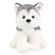 30cm Husky Puppe schwarz weiß Hund Plüschtiere niedlichen weichen Kissen pp Baumwolle hochwertige