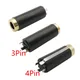 10Pcs 3.5mm 3/4 Pole Stereo Female Socket 3.5 Dual Channel Audio Jack for Headphone Earphone