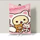 Blanket Cover Twin Rilakkuma Blankets Sofa Summer Throw Bedroom Decoration Decorative Couch Bed