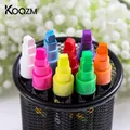 13.5*1.8cm Liquid Chalk Erasable Highlighter Fluorescent Marker Pen For Whiteboard Graffiti LED