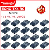 Kompatibel mit ECHO TX4 RC 6100334 Garagentor-Fernbedienung 433 MHz Garagentoröffner-Befehl
