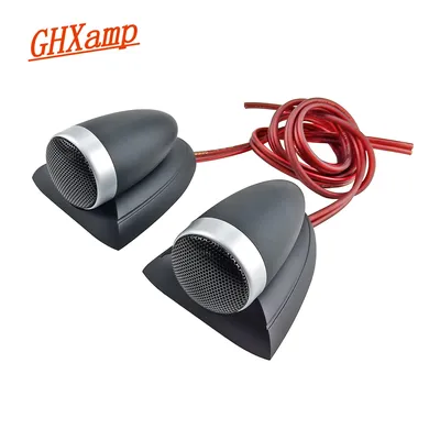 GHXAMP 25Core Super Tweeter Lautsprecher Externe Auto Hochtöner 4OHM 20W Für Home Audio Höhen Fahrer Kompensation Mit Basis 1Pairs