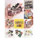 Miniature Scene Mini Books Fashion Magazine Dollhouse Furniture Mini Comic Notebook Doll House