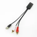 Biurlink Universale FAI DA TE Auto CD Radio Aux-in RCA Bluetooth 5.0 Ricevitore Cavo AUX Adattatore USB per Alpine per Pioneer