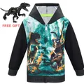 Giacca da dinosauro per ragazzi giacca invernale autunno giacca per bambini giacca per bambini con