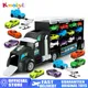 Modell auto Kinder technik LKW Traktor Garage Autos Container LKW Auto Lagerung Auto Waren Spielzeug