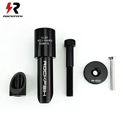 Rockfish Kinder Bike Stem Adapter 20.8/22 2mm CNC Schiebe Bike Kopf Rohr Core Umwandlung Balance