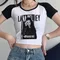 Y2k T-Shirt Lana del rey Kleidung Ästhetik T-Shirt lustige Druck Fans Ernte Top Streetwear Damen