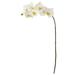 Nearly Natural 32in. Phalaenopsis Orchid Artificial Flower (Set of 6) White