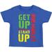 Bob Marley Little Boys Get Up Childrens T-shirt 3T Blue