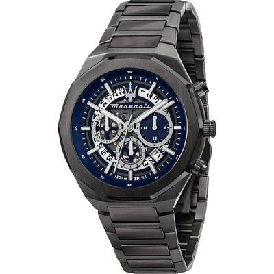 Maserati Chronograph Edelstahl, Edelstahl grau Herren Image