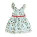 Pre-owned Pippa & Julie Girls Blue | White | Pink Dress size: 2T