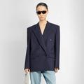 SAINT LAURENT WOMAN BLUE BLAZERS