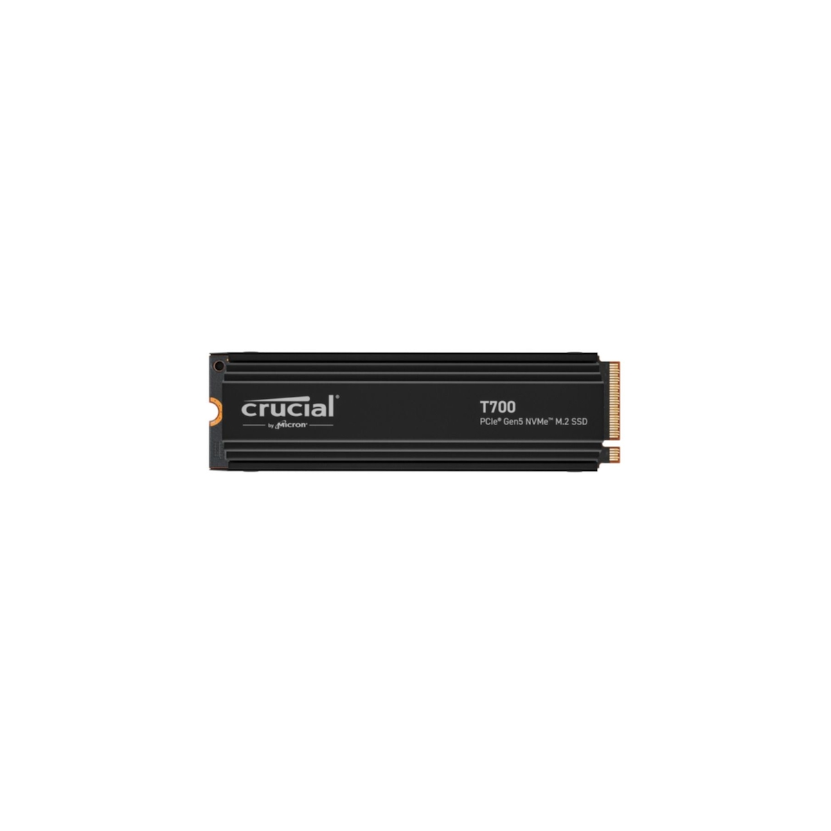 SSD Crucial 1TB T700 CT1000T700SSD5 PCIe 5.0 x4 M.2 NVME Gen5 Heatsink Image