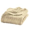 Disana 100% Merino Wool Baby Blanket Knitted Cover Bed Stroller 100x80 cm Newborn 5113 (Natural)