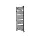 Jesse Bathroom Ladder Heated Towel Rail With Hangars Central Heating 1500 x 550- Anthracite