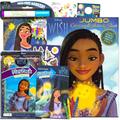 Disney Wish Coloring Book Set for Kids Ages 4-8 - Bundle with Disney Wish Coloring Book, Wish Imagine Ink Book, Wish Play Pack, Stickers, More | Disney Wish Gifts for Girls
