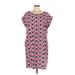 Gap Casual Dress - Mini Scoop Neck Short sleeves: Pink Dresses - Women's Size Large