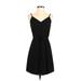 Babaton Casual Dress - A-Line: Black Solid Dresses - Women's Size 2X-Small