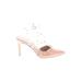 Mix No. 6 Heels: Pumps Stilleto Cocktail Party Pink Print Shoes - Women's Size 8 - Pointed Toe