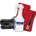 Rim Cleaning Bundle: Polytop Rim Cleaner L 500 ml + Nuke Guys Wheel Brush + 2x Nuke Guys Precision Gloves for Detailing Work + detailmate Drying Cloth 1000GSM