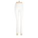 Fabrizio Gianni Casual Pants - Mid/Reg Rise Skinny Leg Slim: Ivory Bottoms - Women's Size 6