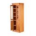 Forest Designs Mission Bookcase w/ Doors Wood in Brown | 72 H x 48 W x 13 D in | Wayfair 6504-MW