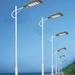 LamQee Outdoor LED Motion Sensor Street Light w/ Solar Panels in Black | 27.6 H x 10.2 W x 1 D in | Wayfair 06FTL0068DWT_3