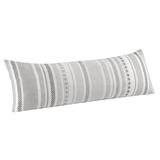 Sweet Jojo Designs Hotel Body 200 Thread Count Striped Pillowcase 100% cotton in Gray | Wayfair P-Body-Case-Jac-BK-IV-VERT